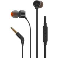 JBL T110 Oortelefoons met kabel Zwart