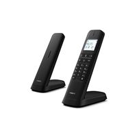 Téléphone fixe sans fil Philips M4702B Noir