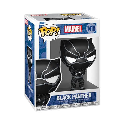 Funko - Figurine Pop Marvel Black Panther - 6 cm - Image 3