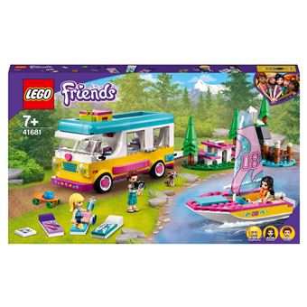 LEGO® Friends 41681 Le camping-car et le voilier de la forêt