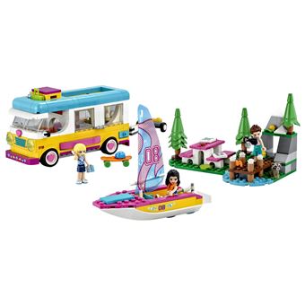 LEGO® Friends 41681 Le camping-car et le voilier de la forêt