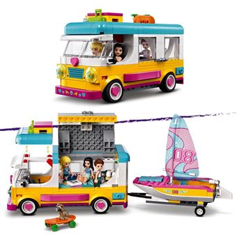 LEGO® Friends 41681 Le camping-car et le voilier de la forêt