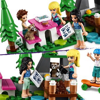 LEGO® Friends 41681 Le camping-car et le voilier de la forêt