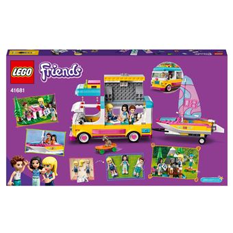 LEGO® Friends 41681 Le camping-car et le voilier de la forêt