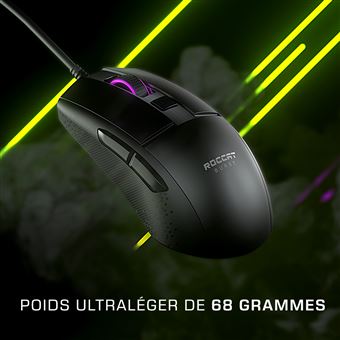 Souris de jeu optique Roccat Burst Core Noir