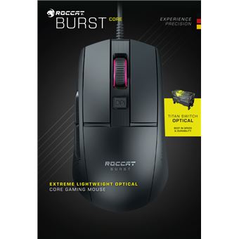 Souris de jeu optique Roccat Burst Core Noir