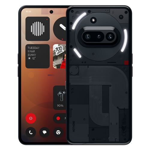 Nothing Phone (3a) 17.2 cm (6.77") Dual SIM Android 15 5G USB Type-C 8 GB 128 GB 5000 mAh Black