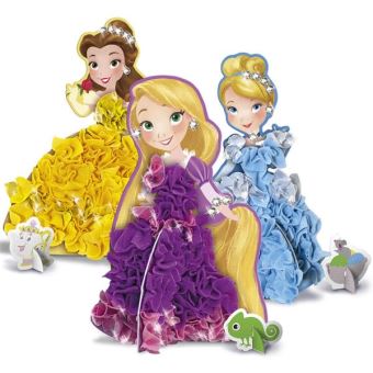 Kit créatif Lansay Disney Princesses Ma princesse Froufrou à personnaliser Modèle aléatoire