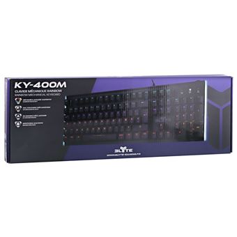 Clavier Gaming mécanique Elyte KY-400M Noir