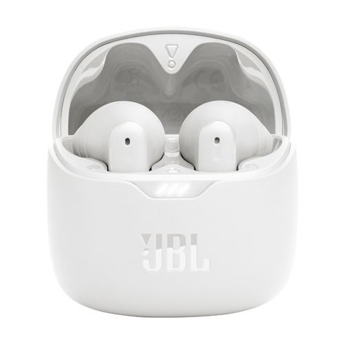 Ecouteurs sans fil Bluetooth JBL Tune Flex à réduction du bruit Blanc -  Ecouteurs