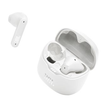 Ecouteurs sans fil Bluetooth JBL Tune Flex à réduction du bruit Blanc