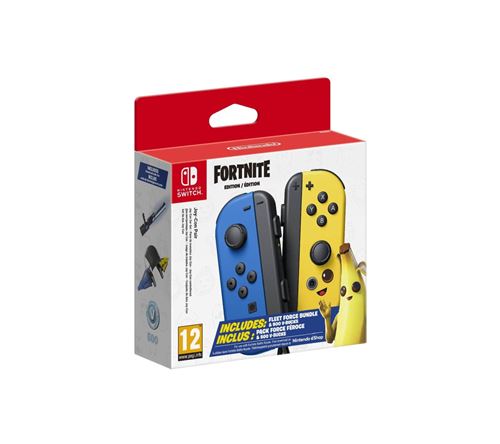 Paire de Manettes Nintendo Switch Joy-Con Edition Fortnite