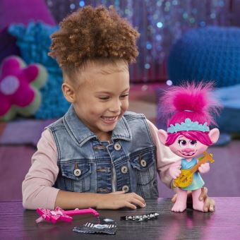 Figurine Trolls Poppy Pop and Rock Tournée Mondiale de DreamWorks