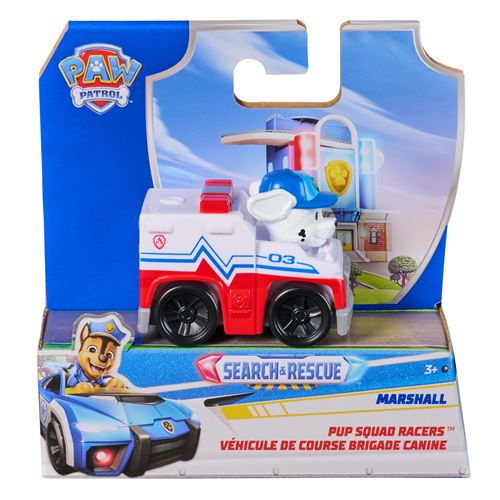 Figurine Paw Patrol Racer Pup Squad Search & Rescue Pat'patrouille Modèle aléatoire