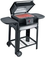 Barbecue électrique connecté sur chariot Severin PG8139 3000 W Noir