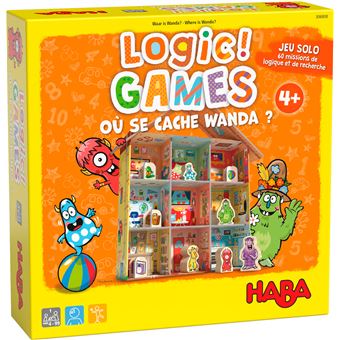 Casse-tête Haba Logic Games Où se cache Wanda ?