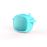 Mini Enceinte Bluetooth We Blue et Vert avec 2 coques interchangeable Avion Bleu et Dino Vert_4