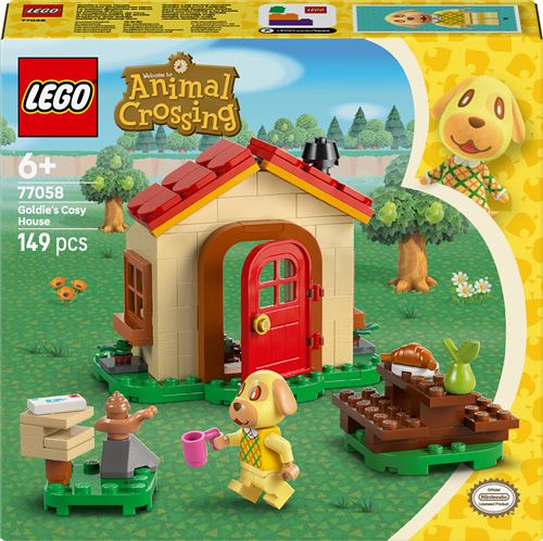 LEGO® Animal Crossing™ 77058 La maison douillette de Mirza