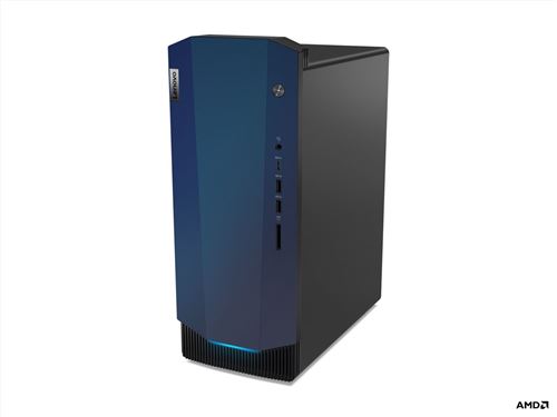 PC Gaming Lenovo IdeaCentre G5 14ACN6 AMD Ryzen 5 8 Go RAM 512 Go SSD Bleu caméléon - Unité Centrale. 
