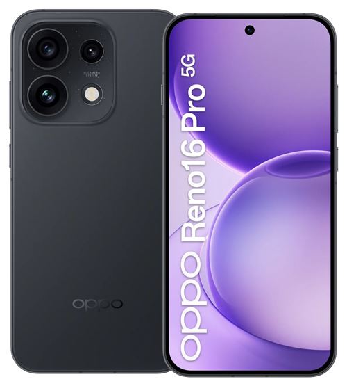Smartphone OPPO Reno16 Pro 5G 512Go 6.32'' Noir