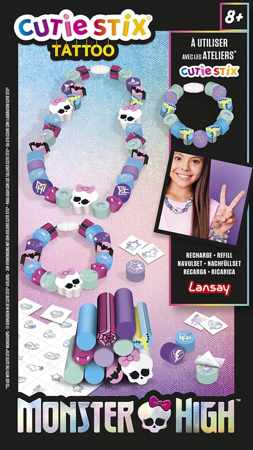 Création perle et bijou Lansay Recharge tattoo Monster High