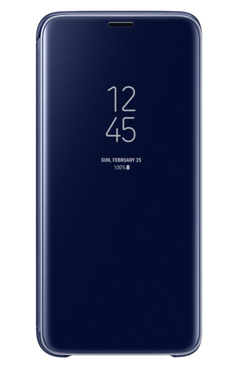 SAMSUNG S9 CLEAR VIEW STANDING COVER BLUE