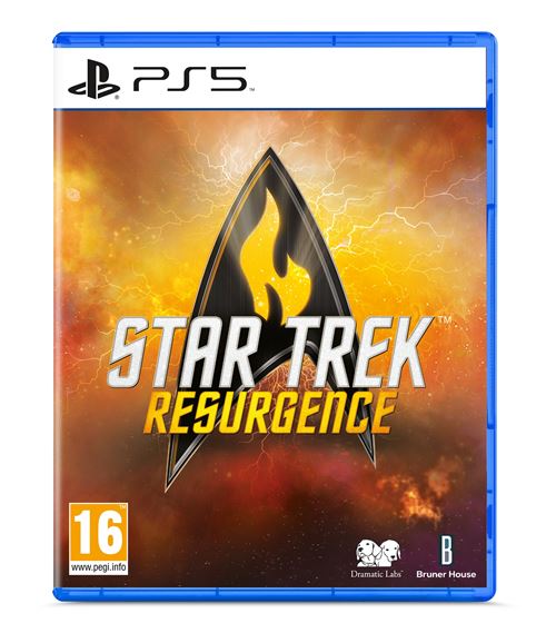 Pochette avant du jeu Star Trek Resurgence PS5
