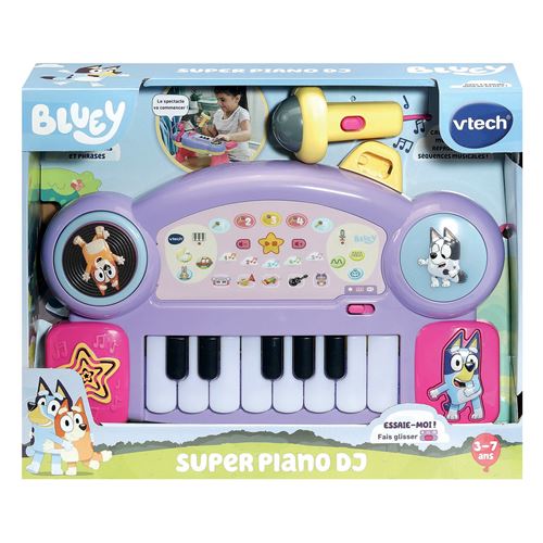 VTECH BLUEY SUPER PIANO DJ - vue 4