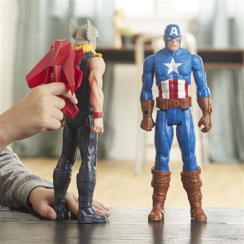 Figurine Captain America Titan Hero Blast Gear - Avengers Hasbro : King  Jouet, Figurines Hasbro - Jeux d'imitation & Mondes imaginaires