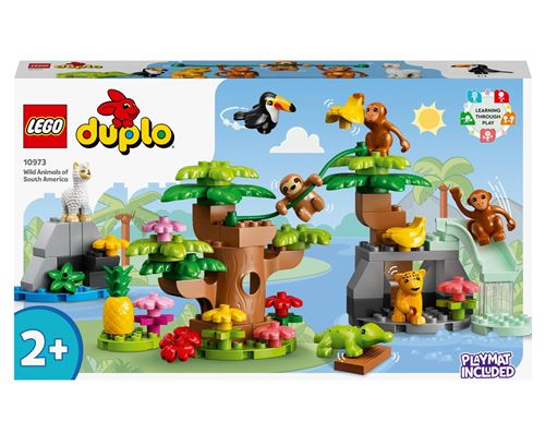 LEGO® DUPLO® 10973 Animaux sauvages d’Amérique du Sud