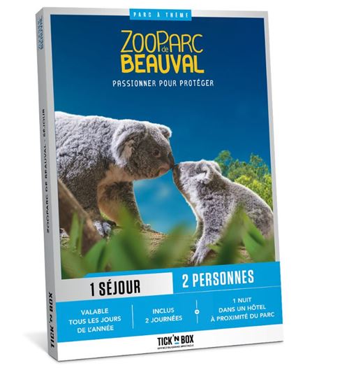 Coffret cadeau Tick’nBox ZooParc de Beauval