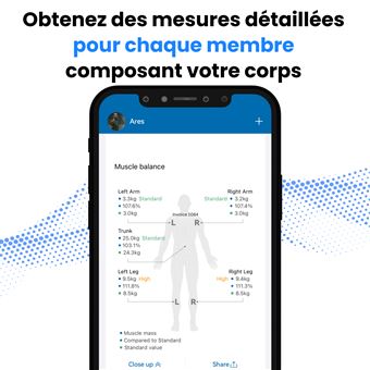 Pèse-personne Renpho Morphoscan MSC01 Noir
