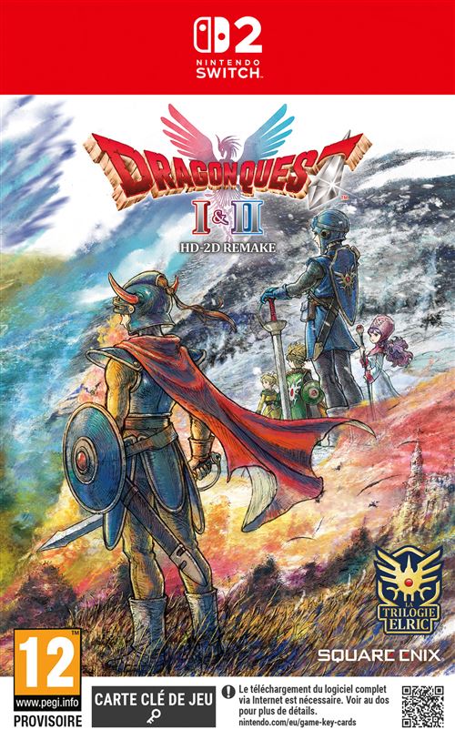 DRAGON QUEST I & II HD 2D Remake Nintendo Switch 2