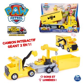 Voiture Paw Patrol Mega Camion de Ruben Big Truck Pups Paw