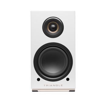 Enceinte connectée HIFI Triangle AIO Twin Blanc givré Vendue à la paire