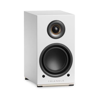 Enceinte connectée HIFI Triangle AIO Twin Blanc givré Vendue à la paire