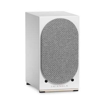 Enceinte connectée HIFI Triangle AIO Twin Blanc givré Vendue à la paire