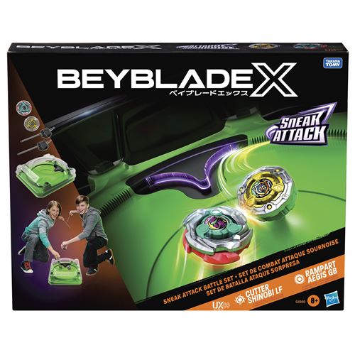 BEY BLADE G1940EU4 BEY BBX SNEAK ATTACK BATTLE SET - vue 2