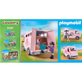 Playmobil Country 71237 Van avec chevaux