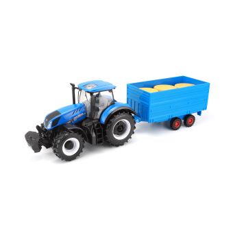 Tracteur avec Benne Bburago Collection Ferme 1:32