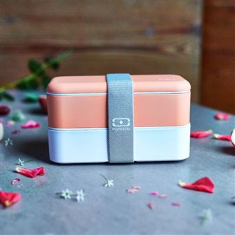 Boite Monbento MB Original orange Tropical Blush Made in France