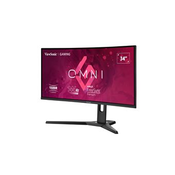 Ecran PC Gaming ViewSonic VX3418-2KPC 34" Incurvé UWQHD Noir