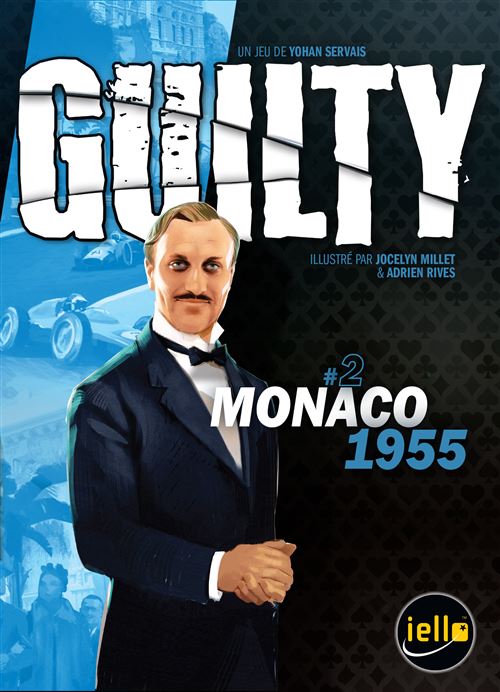 Jeu d'enquête Iello Guilty Monaco 1955 État correct - Iello reconditionné disponible sur Fnac