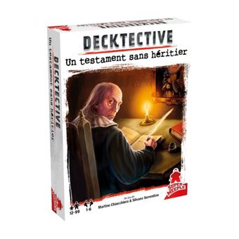 Jeu d'enquête Super Meeple Decktective Un testament sans héritier