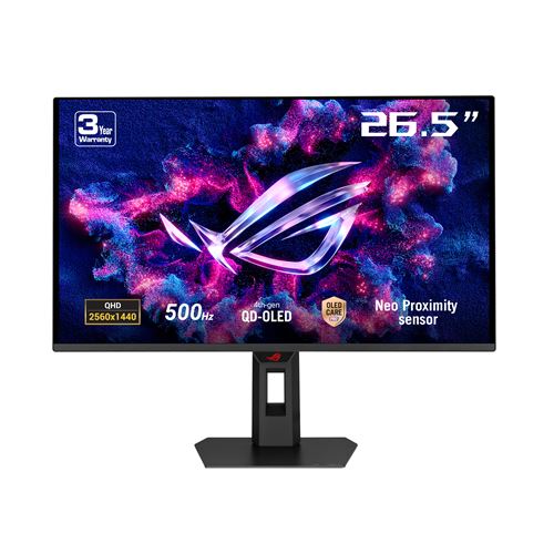 Asus ROG 27 QD OLED QHD500Hz0.03msG Sync compatible - vue 6