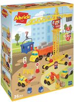 Chantier Ecoiffier Abrick Travaux publics et grue