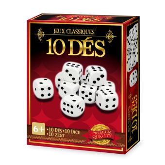 Jeu classique 10 Dice Exclusivité Fnac