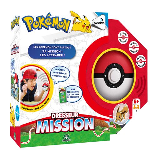 Jeu d’ambiance Giochi Preziosi Pokémon Dresseur Mission