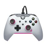 Manette filaire Pdp pour Xbox et PC Blanc et rose