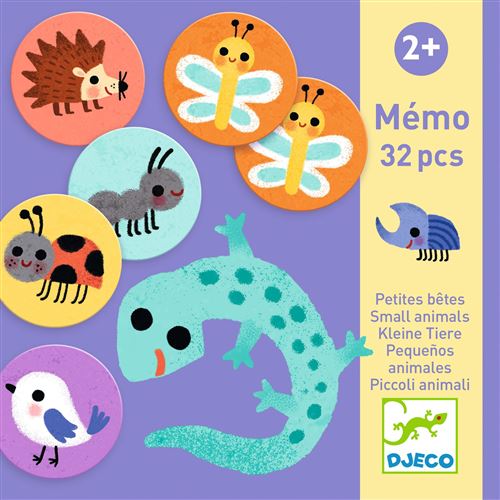 Jeu de mémo Djeco Petites bêtes
